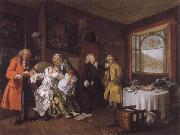 William Hogarth Marriage a la mode VI The Lady-s Death oil on canvas